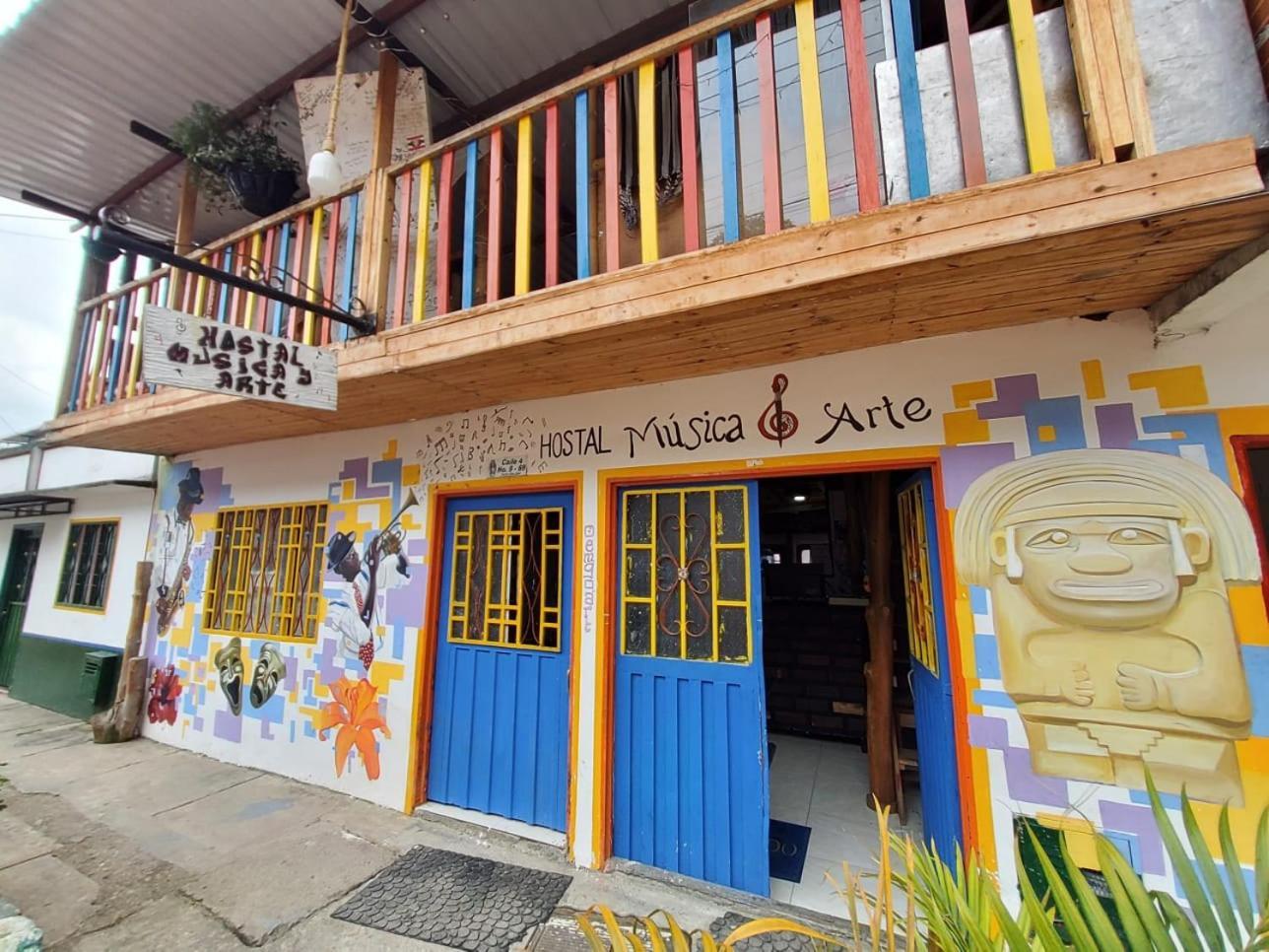Hostal Musica Y Arte San Agustín Екстериор снимка